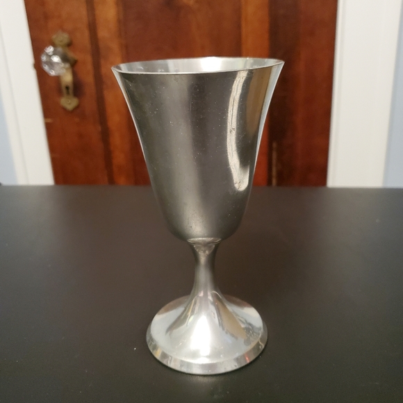 Other - SOLD Pewter Medieval Wine Goblet